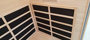 2 Person Indoor Infrared Sauna - Black - Outdoor Living