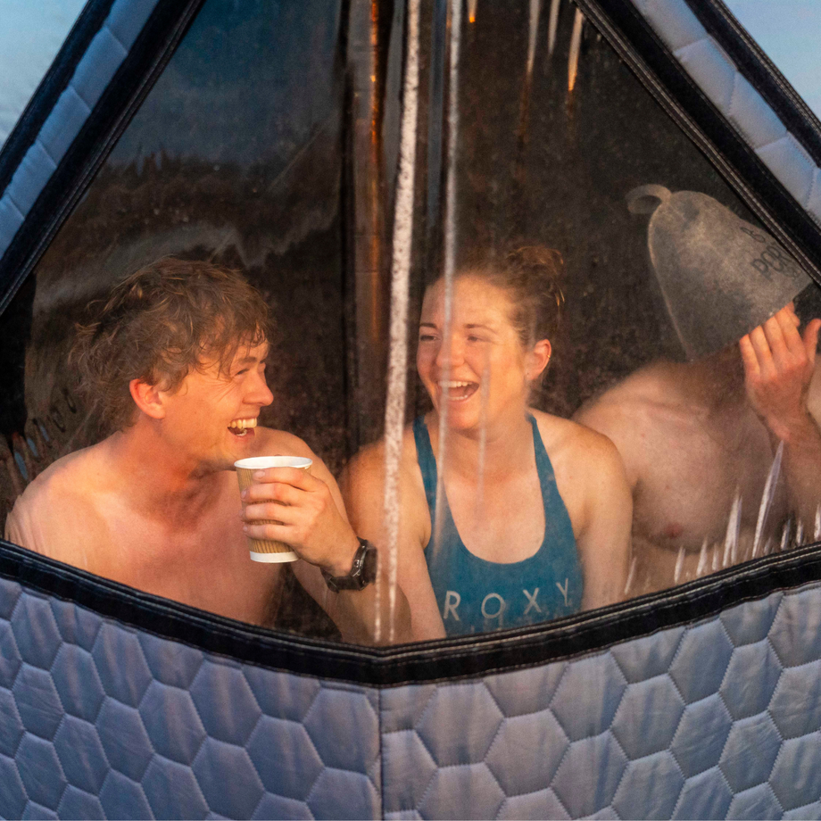 PortaSauna HEX - 4 Person Portable Outdoor Sauna