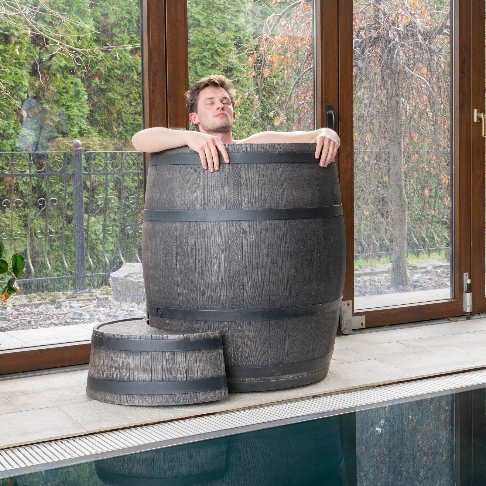 HydroBarrel® 350 - Ice Bath Barrel